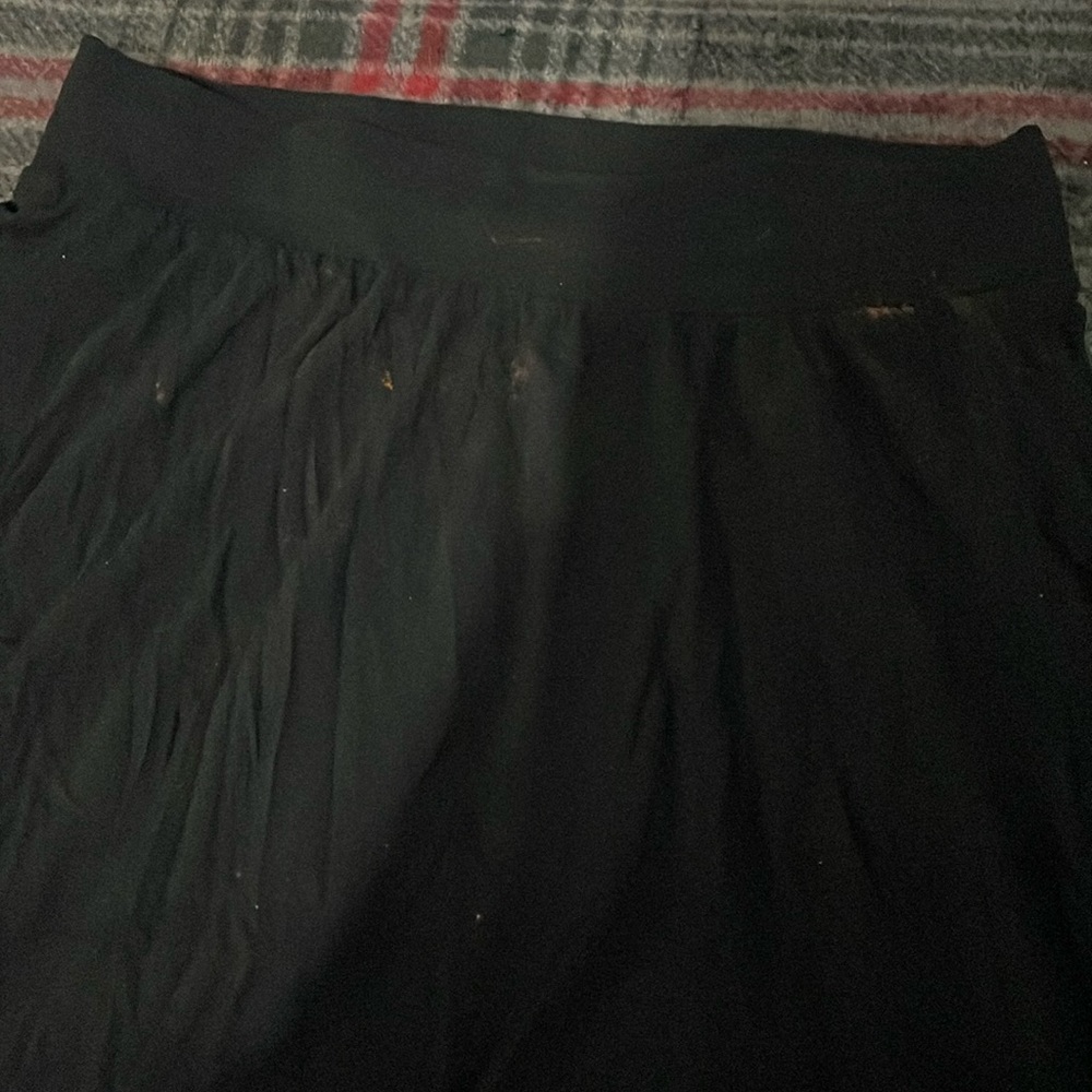 Long black skirt